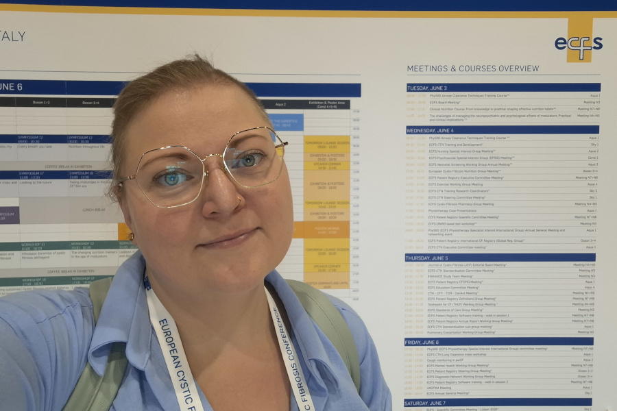 Foto von DGKP Theresa Lenz am ecfs 2025