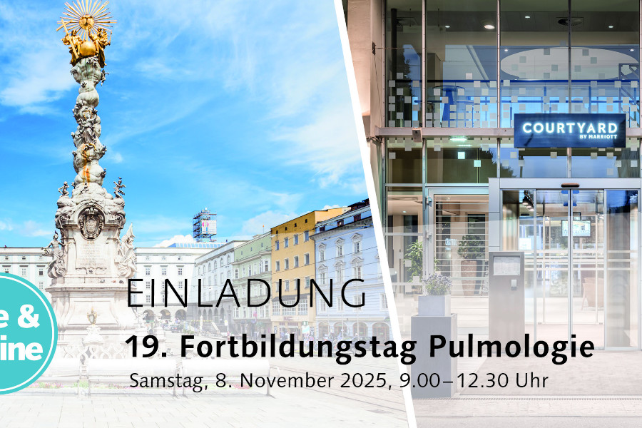 Einladungcover für den 19. Fortbildungstag Pulmologie