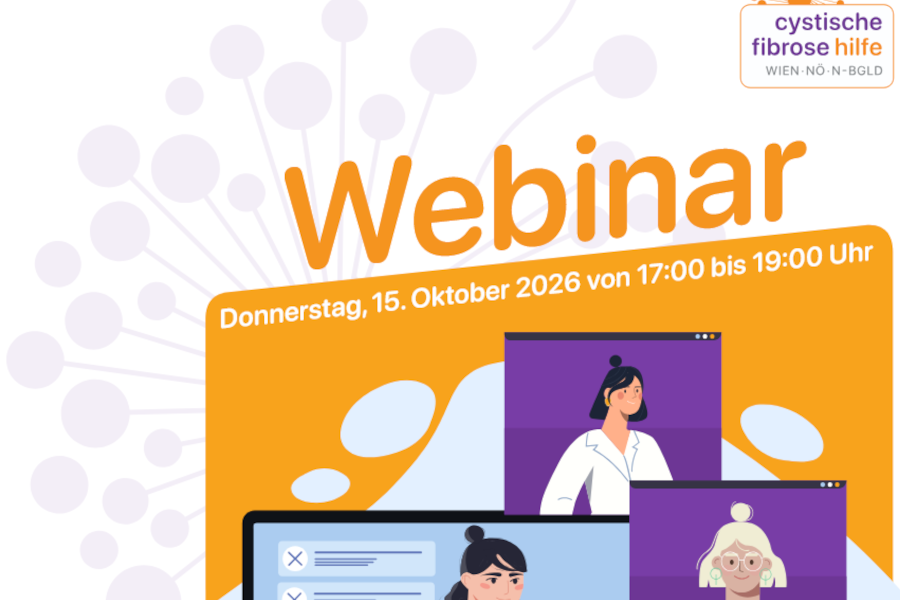 Screenshot vom Einladungscover für Webinar der CF Hilfe Wien, NÖ, N-Bgld. am 15.10.2026.